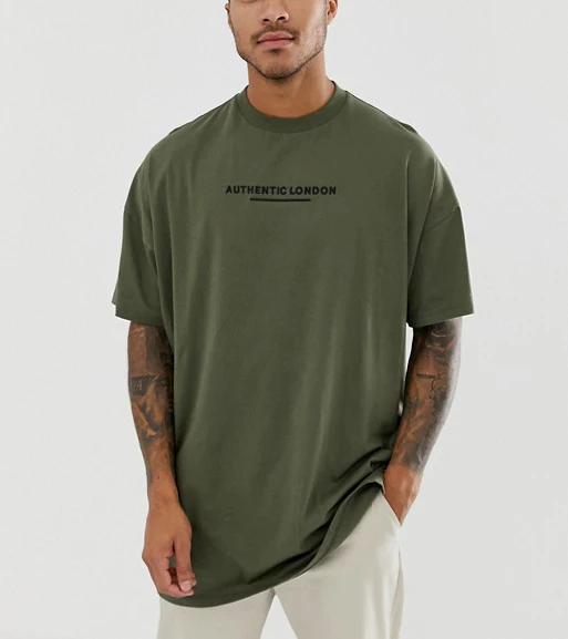 Army Green T-Shirt For Soldiers With Special Tag & Private Label