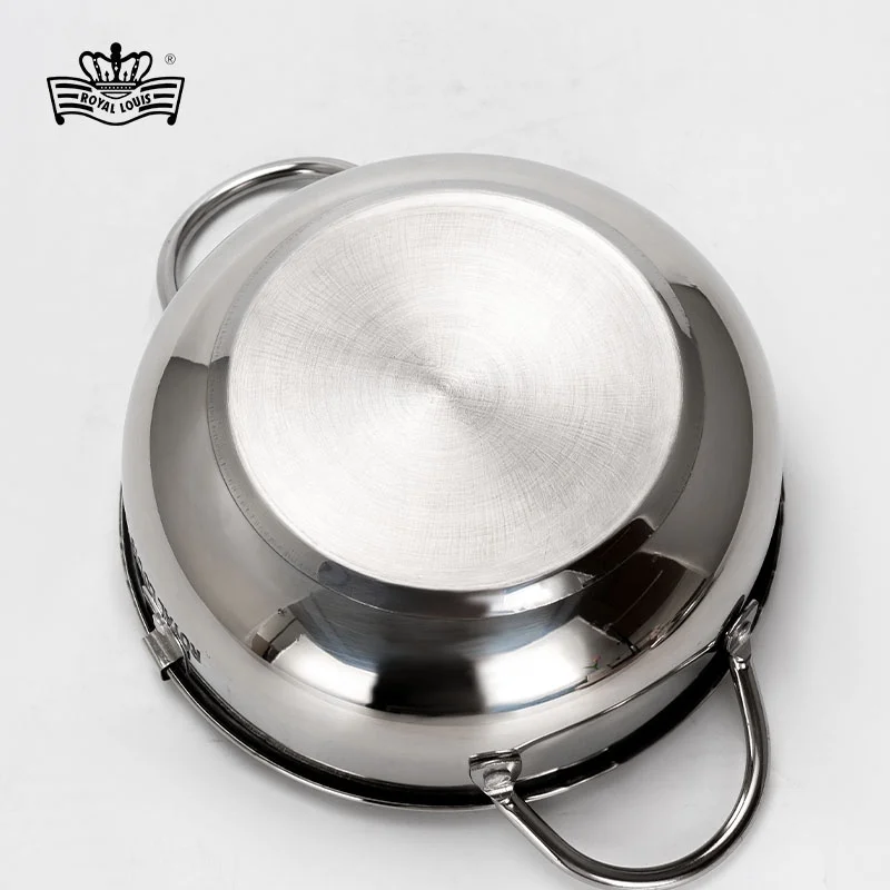 Japanese Deep Frying Pot with a Thermometer and a Lid 304 Stainless Steel Kitchen Tempura Fryer Pan 20 24 28 cm Kitchen Utensils