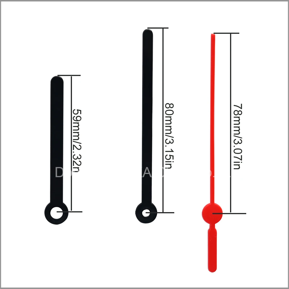 5168S Quartz Non-ticking  Clock Movement Scanning Wall Clock Machinery Silent Mechanism Plastic Hands