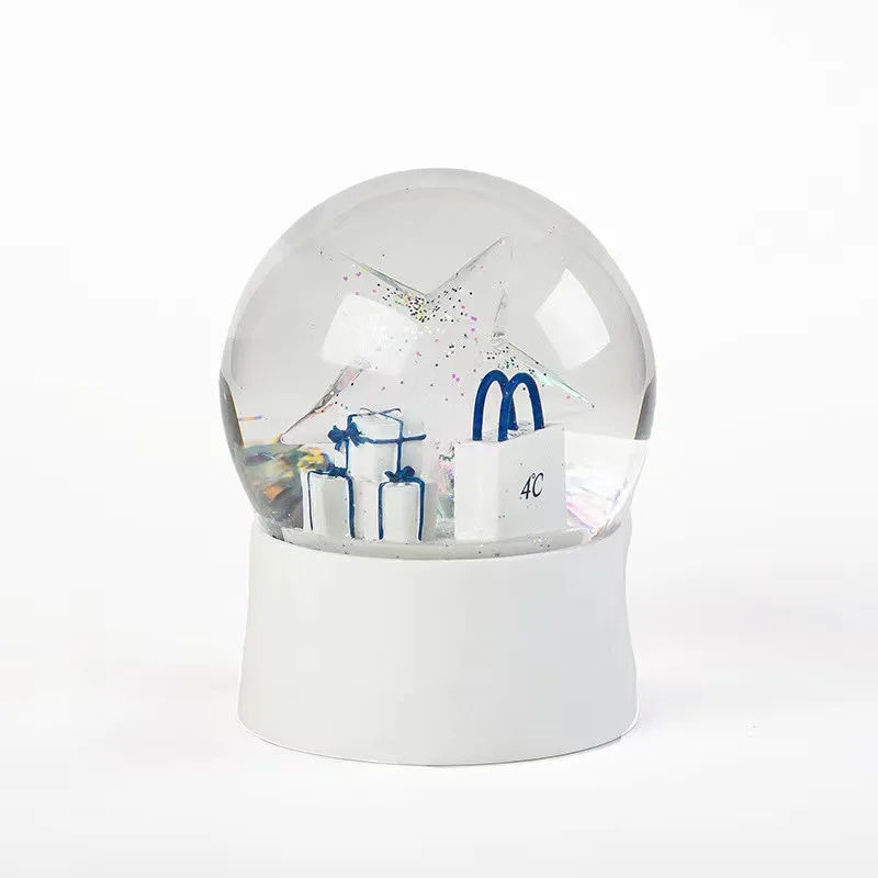 2022 High Quality Custom Design Resin Snow Globe Music and Character Themed Water Globe for Home Decoration
