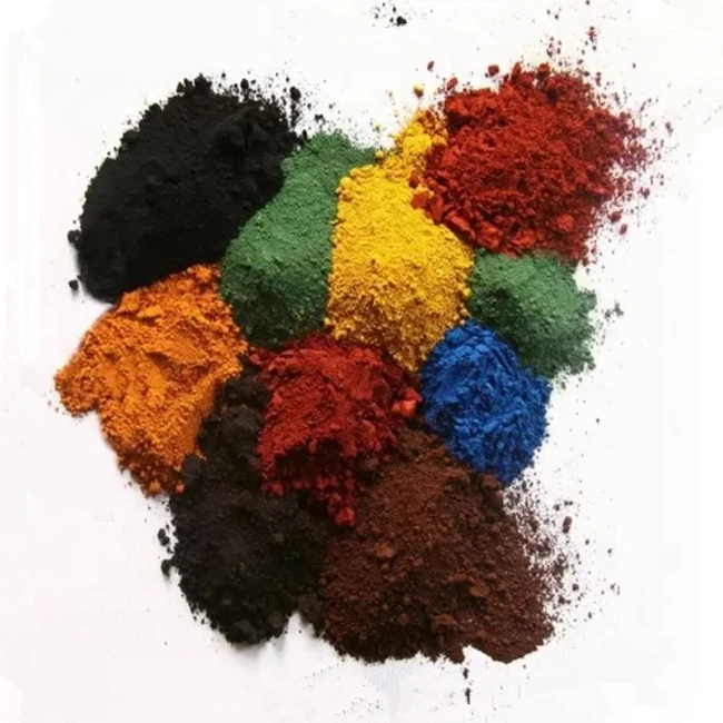 Iron Oxide Red/Black/Yellow/Green/Brown/Blue for Paint CAS No. 1332-72-2