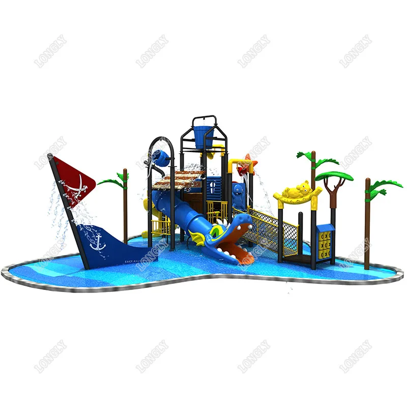 Kids water playground outdoor amusement park equipment
