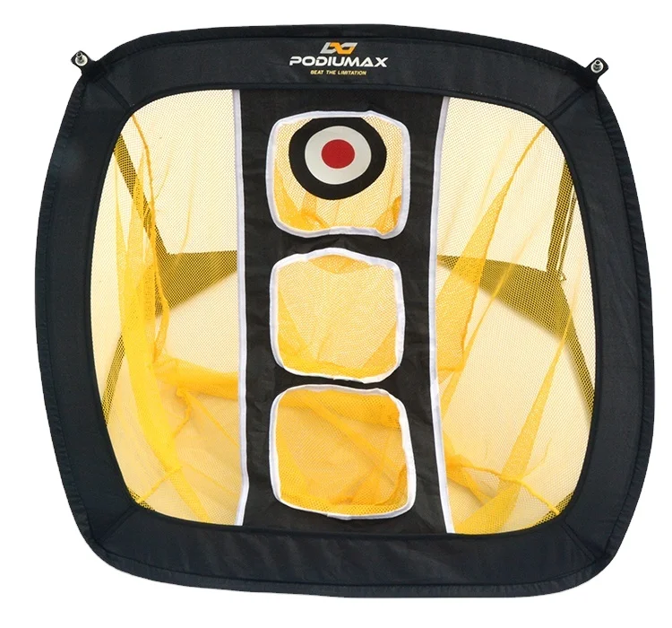 Outdoor practice golf net W67cm*H65cm*D70cm square golf chipping net with target goal fabric golf chipping net
