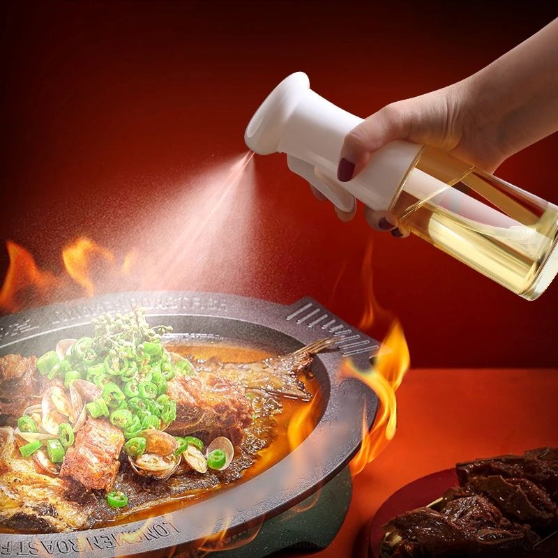 Factory Supply Food Grade Household Kitchen Empty Glass Olive Oil Spray Dispenser