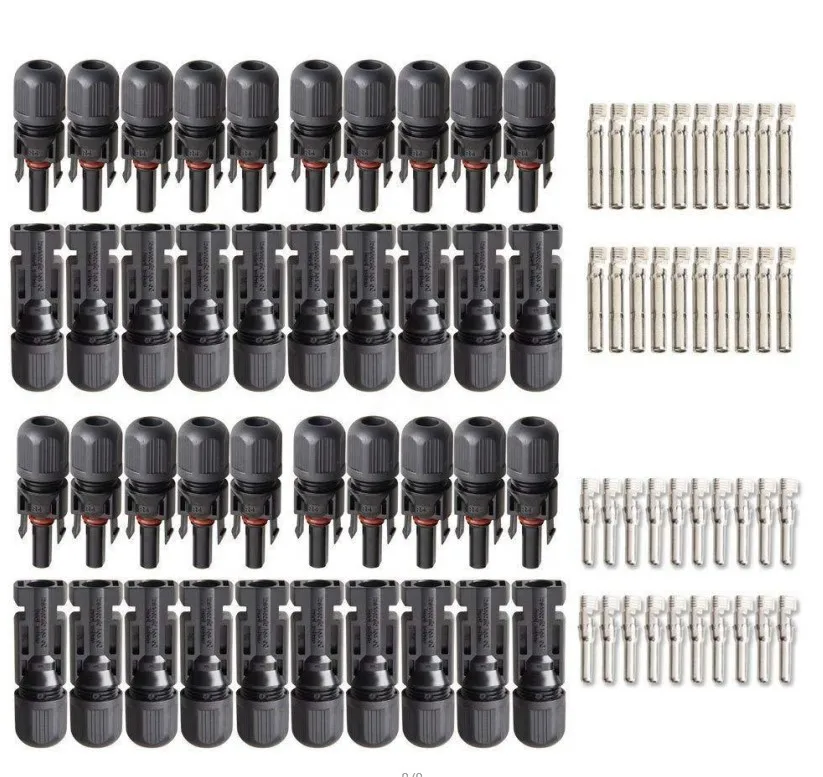 SeanRo CE 1000V 2.5-6.0mm2 solar panel cable connector for PV system