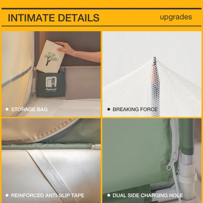 Mosquito Net Fabric Square Bed Net,Anti-Falling Bed Canopy For Outdoor Trips Camping Canopy On The Bed