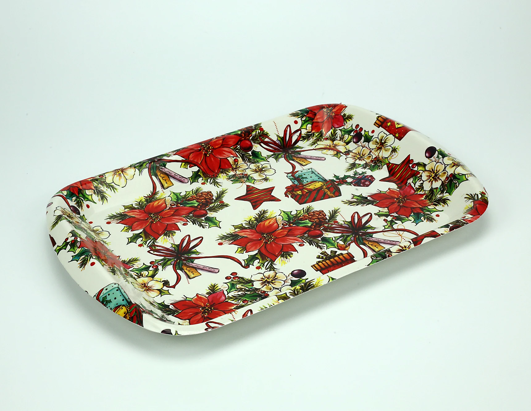 Прямоугольный поднос для десертов, прямоугольный поднос для сушеных фруктов и завтрака