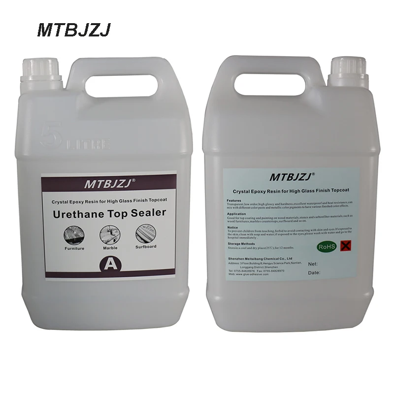 
Clear Bar and Table Top Epoxy Commercial Grade Coating 