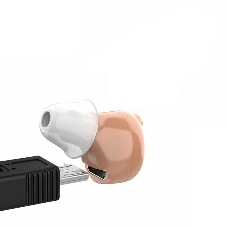 G17 Deaf aids ear aid sound amplifier Hearing Amplfier Best hearing aids Rechargeable Mini Invisible CIC Digital