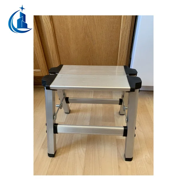 Aluminum Folding Ladder 5 STEP Foldable A Frame Double Sided Step Ladder