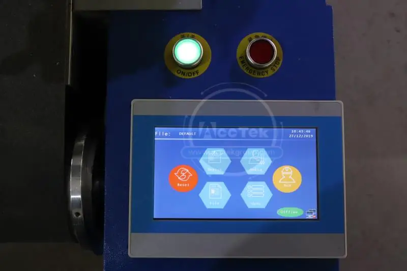 CNC Oscillating knife cutting machine for leather corrugated paper gasket vibration round straight knife cloth cutting machine