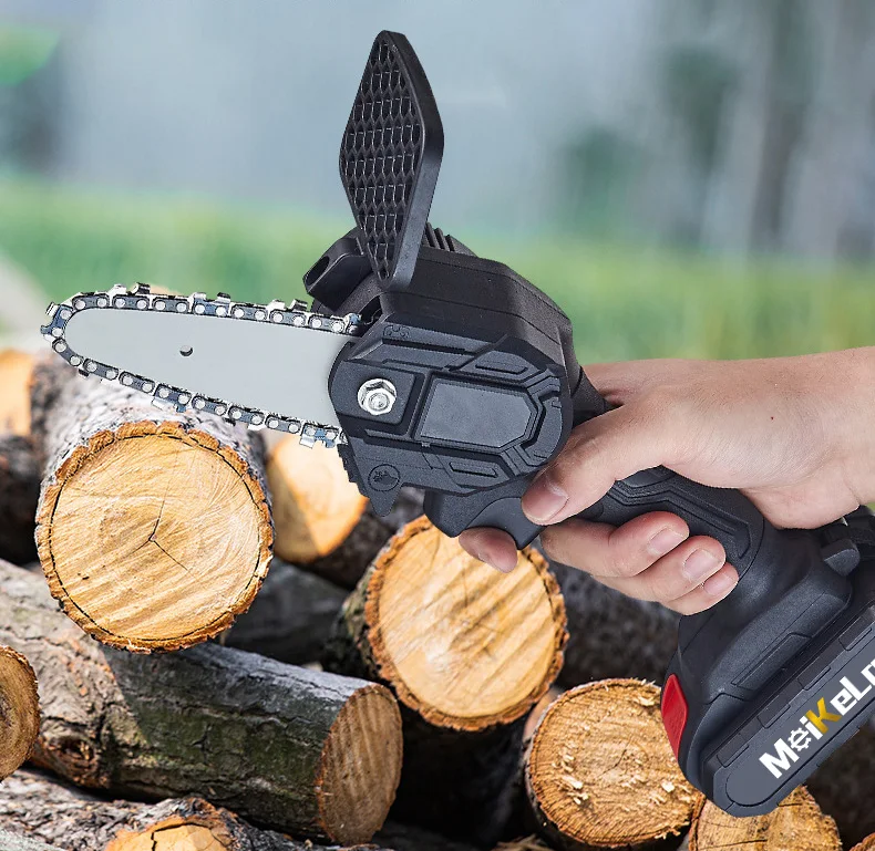  Перезаряжаемая электрическая мини бензопила MeiKeLa chainsawс