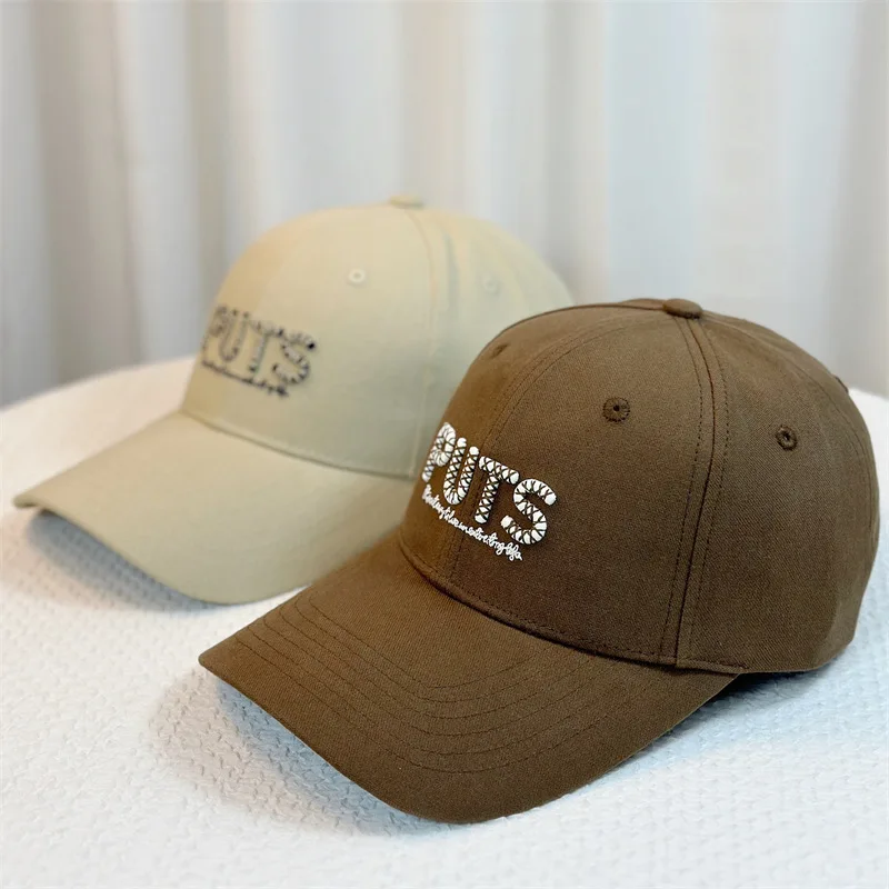 New Arrival KR style stylish gorras adjustable fitted custom embroidery logo baseball cap outdoor travel sun protect unisex hats