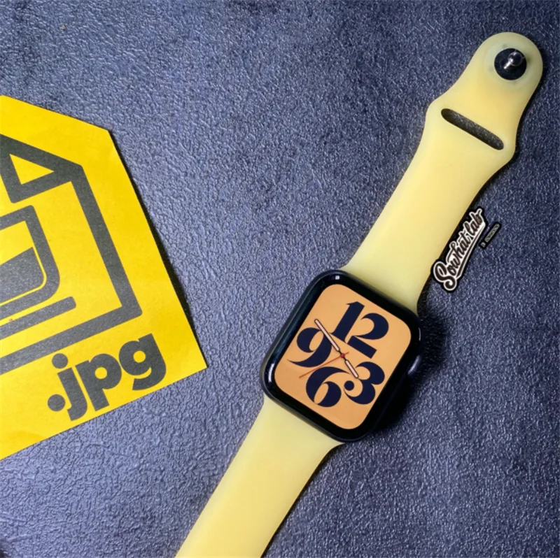  Модный силиконовый ремешок для часов Apple Watch с ночным видением сменный флуоресцентного
