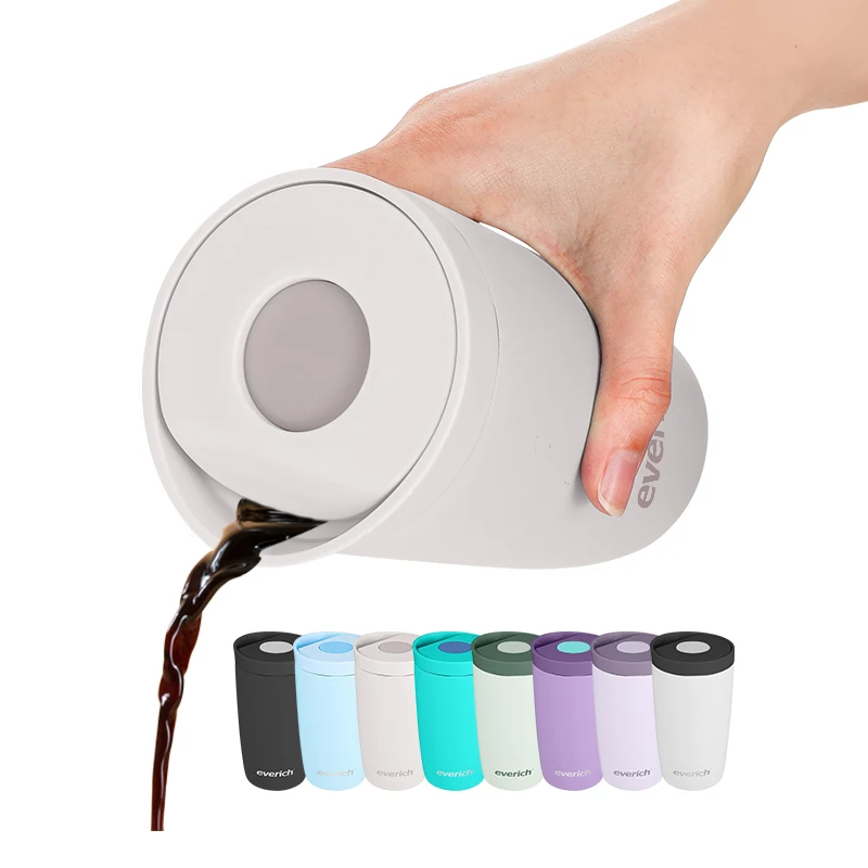 Hot Sale Portable Leakproof Double Wall Vacuum Insulated Thermal Thermo Stainless Steel Travel Coffee Mug With Lid