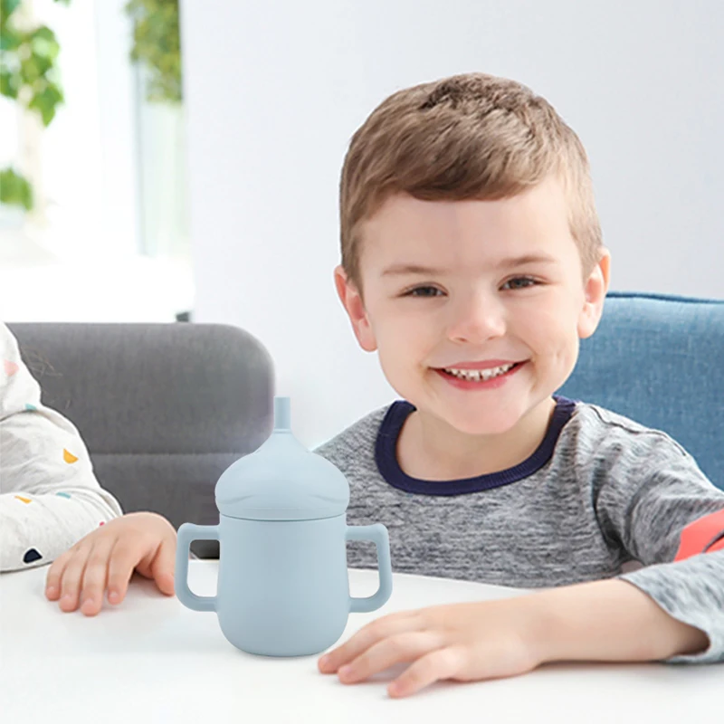 Детская силиконовая чашка в форме слона