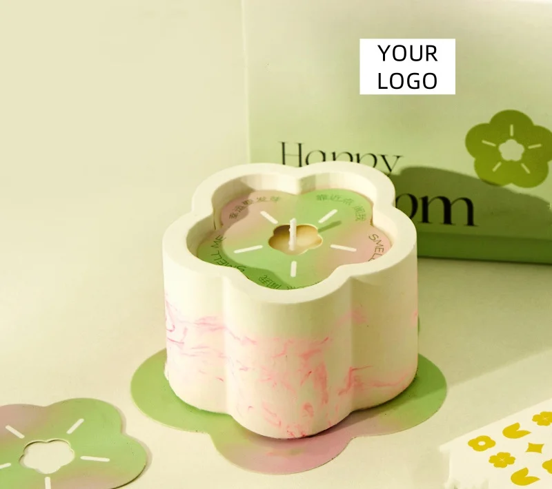 custom small candle holders personalized wedding pottery candle matte black candles