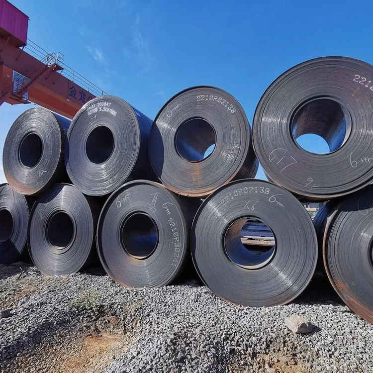 High Quality Hot Rolled Steel Coil /CRC and HRC Sheet Ms Coil Hot Rolled Coil ASTM A36 Ss400 JIS G3101 Black Low Carbon Steel Sh