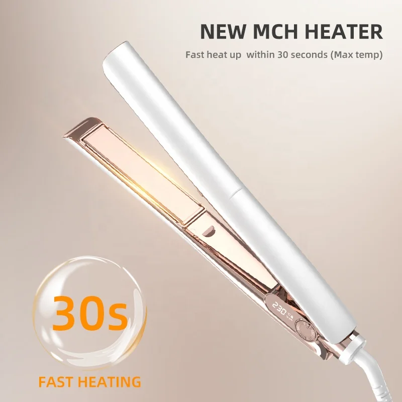 Professional Keratin Hair Straighteners MCH Heating Titanium Infrared Hair Straightener