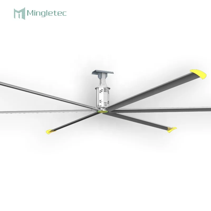 Popular Professional 24ft HLVS Workshop Modern Decorative Industrial Ceiling Fan