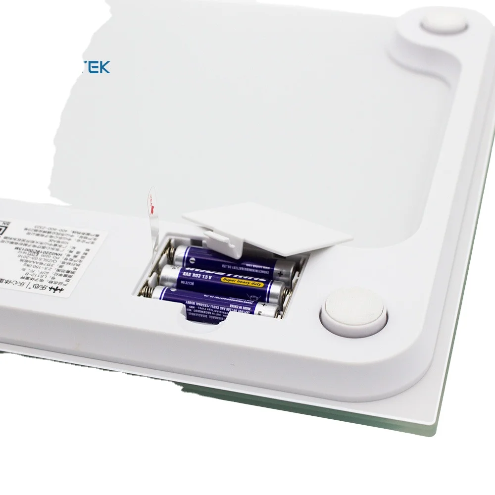 Household Digital Automatic BT 4.0 Weighing Scale Customized Tempered Glass LCD Bathroom Scales