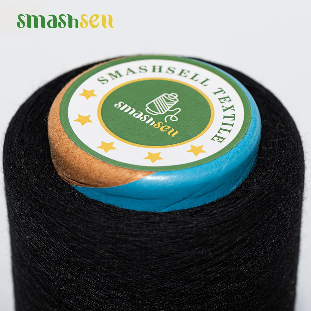 Open End Regenerated Cotton Multi Color Undyed Knitting Yarns