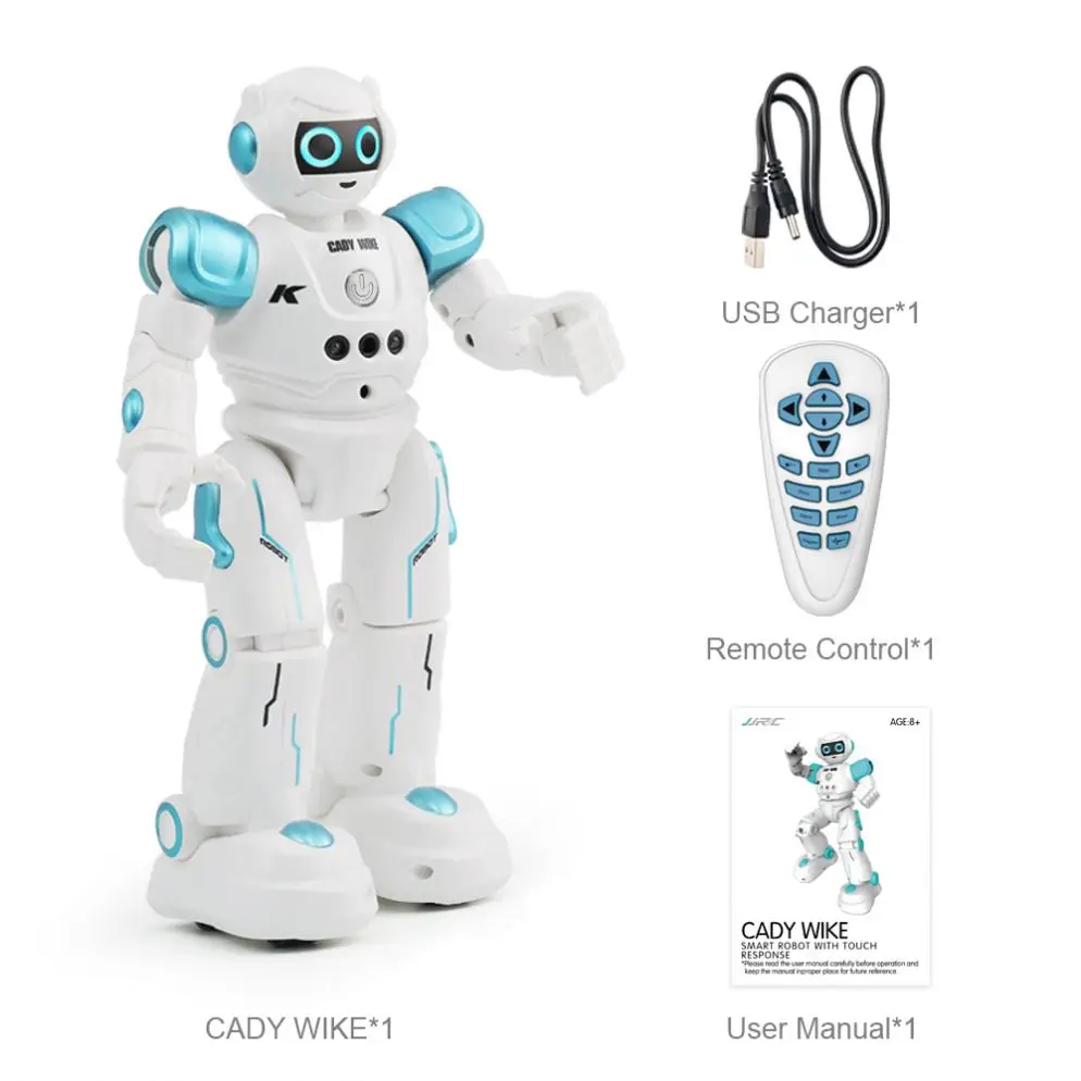 R11 RC робот CADY WIKE с сенсорным управлением интеллектуальная программируемая ходячая Танцующая Умная игрушка-робот