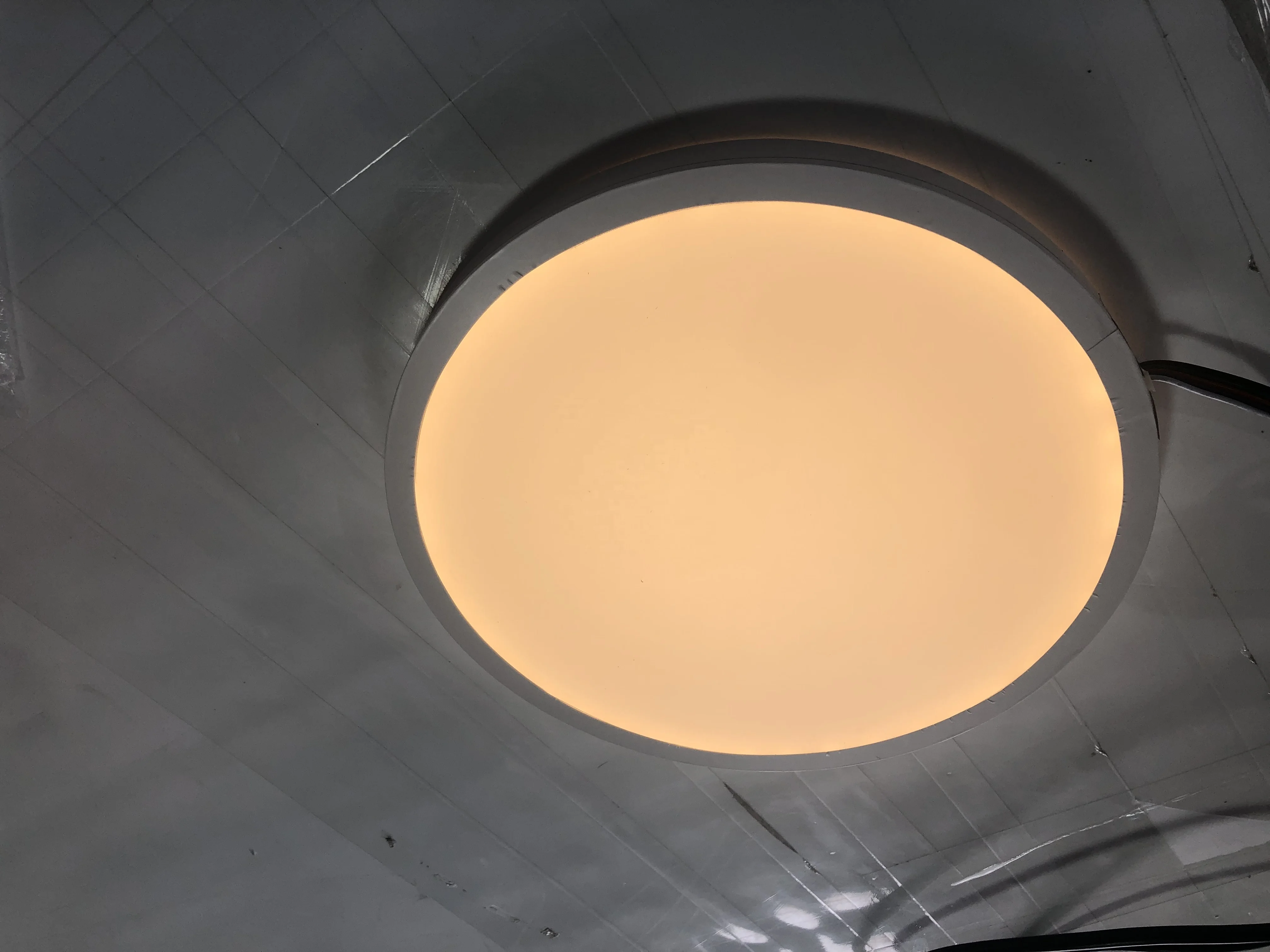 LED Round Recess and Surface Mount Ceiling Flat Panel Down Light Ultra Slim Lamp Round LED Panel Lights Dimmable Acrylic Modern