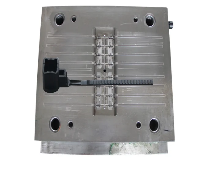 plastic nylon double head cable zip ties injection molding mould factory in mould city taizhou