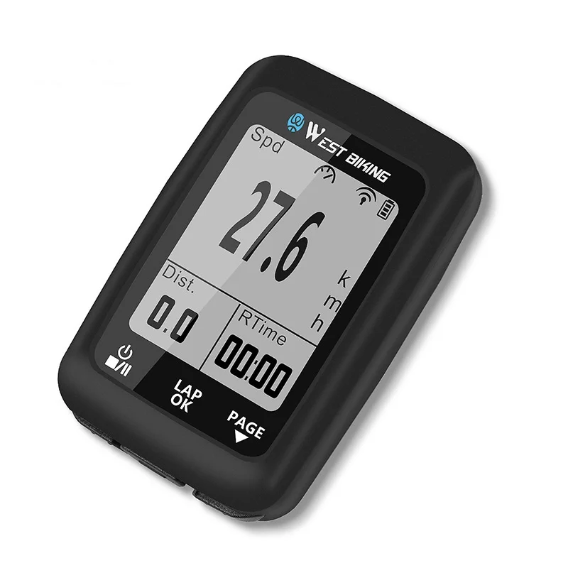 
High Quality GPS Bike Computer Wireless Speedometer Waterproof Road Bike MTB Bicycle Bluetooth ANT+ Backlight Cycling Computers 