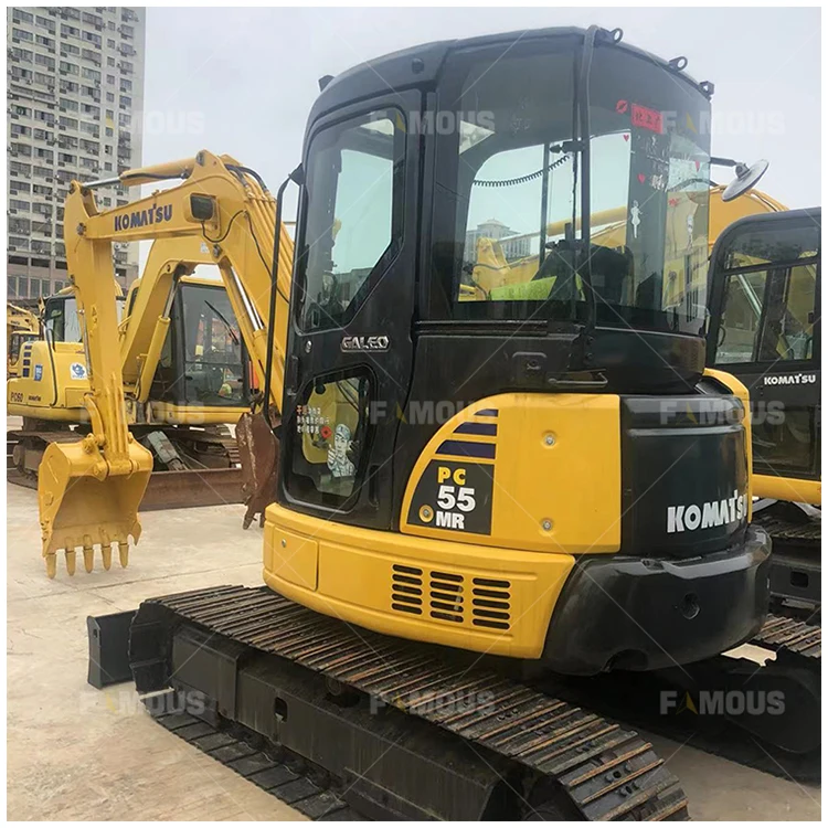 Недорогой б/у мини-экскаватор 3 5 тонн 6 7 экскаватор komatsu