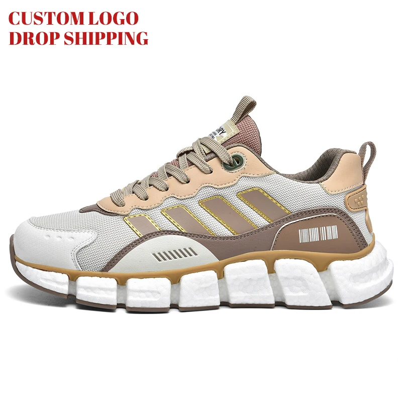 Спортивная Брендовая обувь Hombre Tenis для ходьбы Мужская бега из сетчатой кожи дышащая повседневная