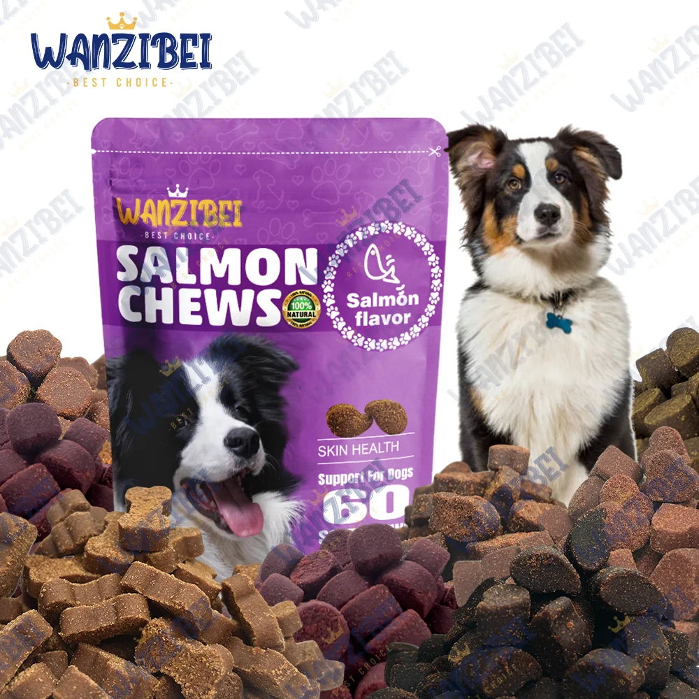 Omega Bites Soft Chews - with AlaskOmega for EPA & DHA Omega-3 Fatty Acids to Support Normal Skin Moisture