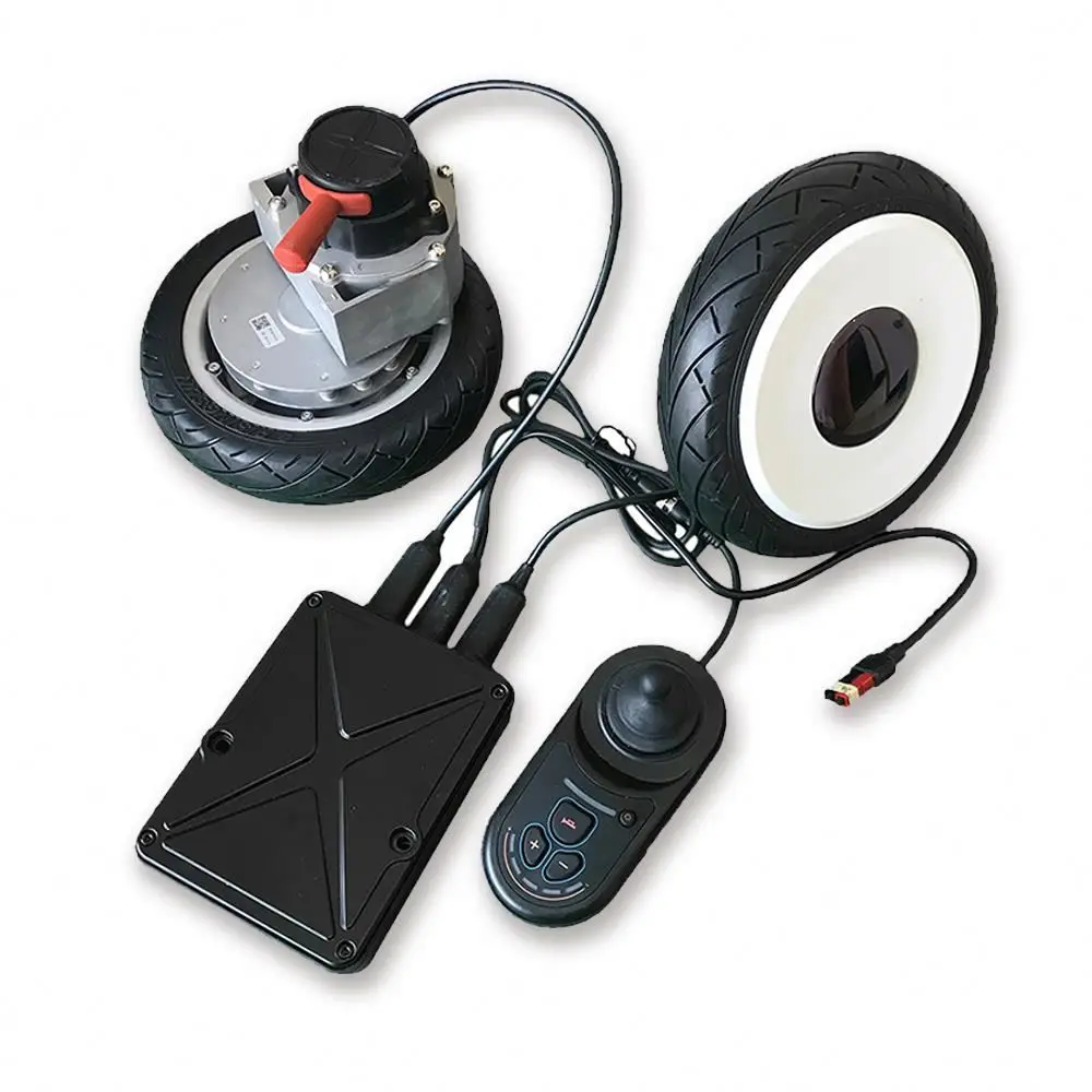 24v motor driver wheelchair 10 inch wheel motor and joystick controller CE/EMC/LVD Certification