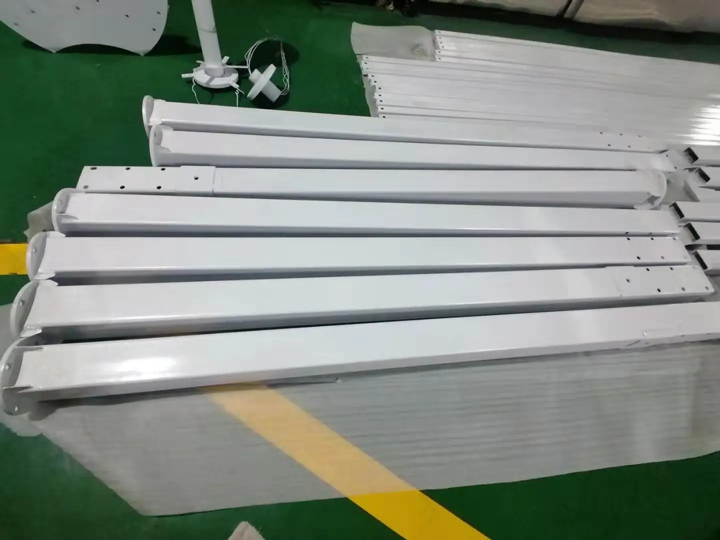 Promotion 3 Pcs of Aluminum Vertical Axis Windmill Blades for 300w-10kw Vertical Axis Wind Turbine