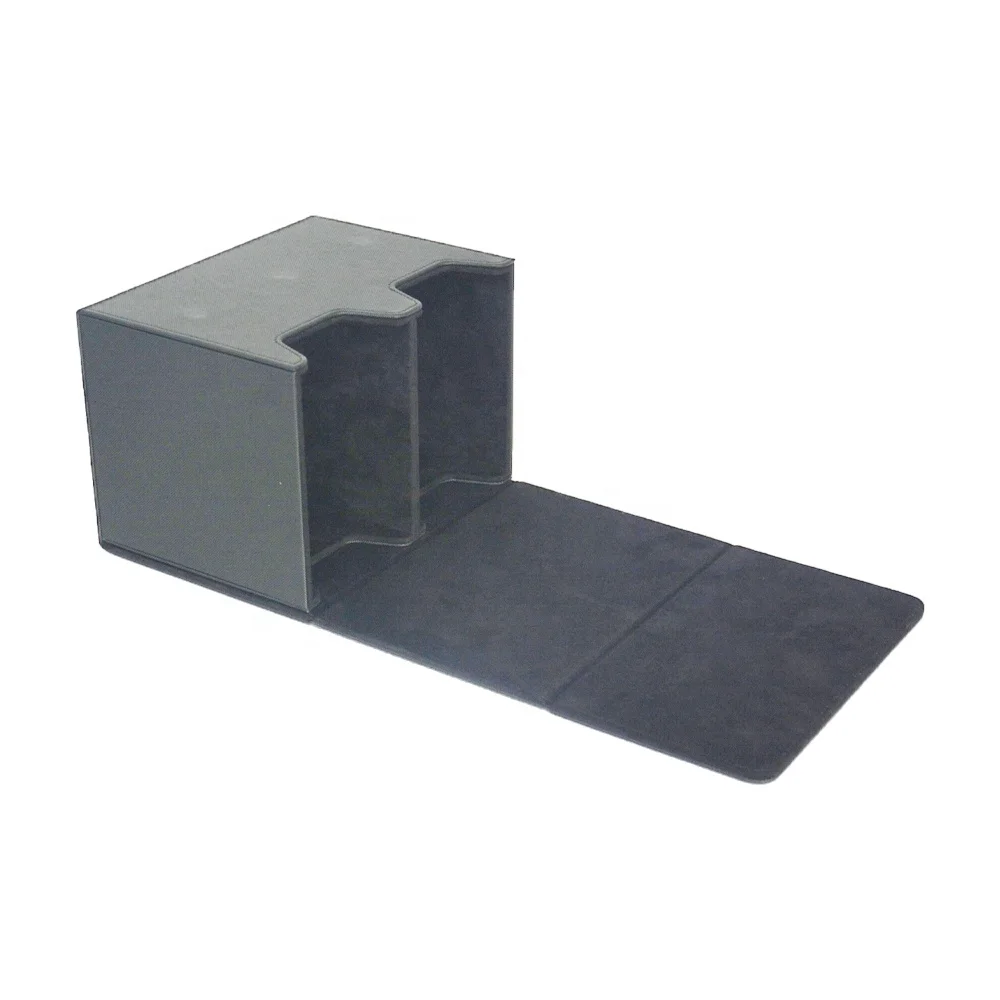 2 PU Leather Dividers Collectible Psa Graded Card Holder Graded Storage Box