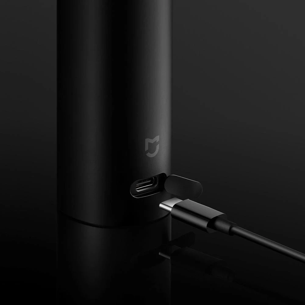 Мужские электробритвы Xiaomi Mi перезаряжаемая двойная и сухая Бритва для бороды электрическая бритва Mijia