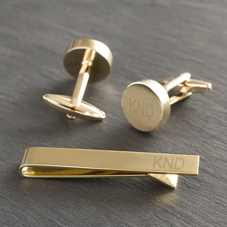 Высокое качество запонки на заказ Новые мужские Металлические Пустые Квадратные Запонки