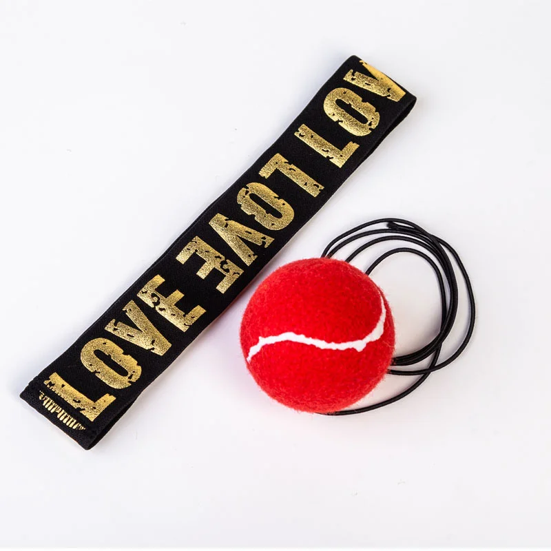 Fitness headwear reflex PU rubber speed boxing ball boxing fight ball boxing reflex ball with headband