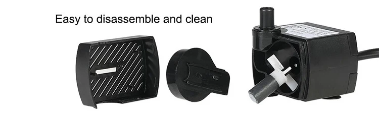 3W Waterfall Water Fountain Garden Polyresin  Water Pump ALMANE Artwork Circulating Water Changing Pump