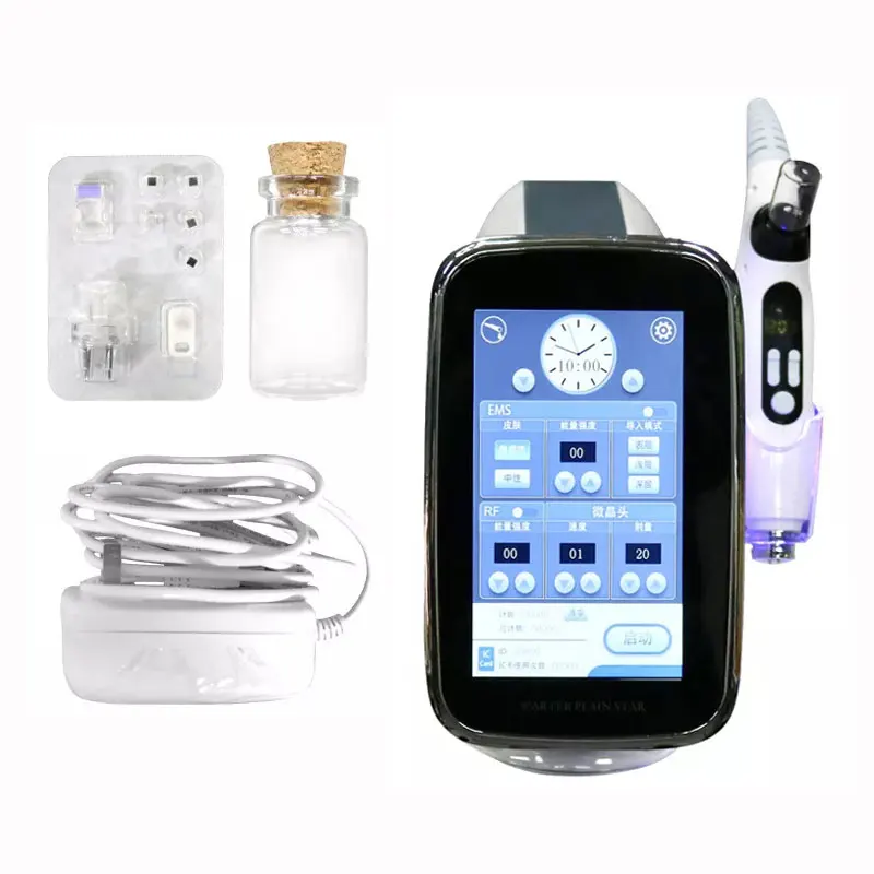 EMS No Needle Facial Skin Lifing Beauty Device Rf Needless Mesotherapy Injection Machines Meso Nano Gun
