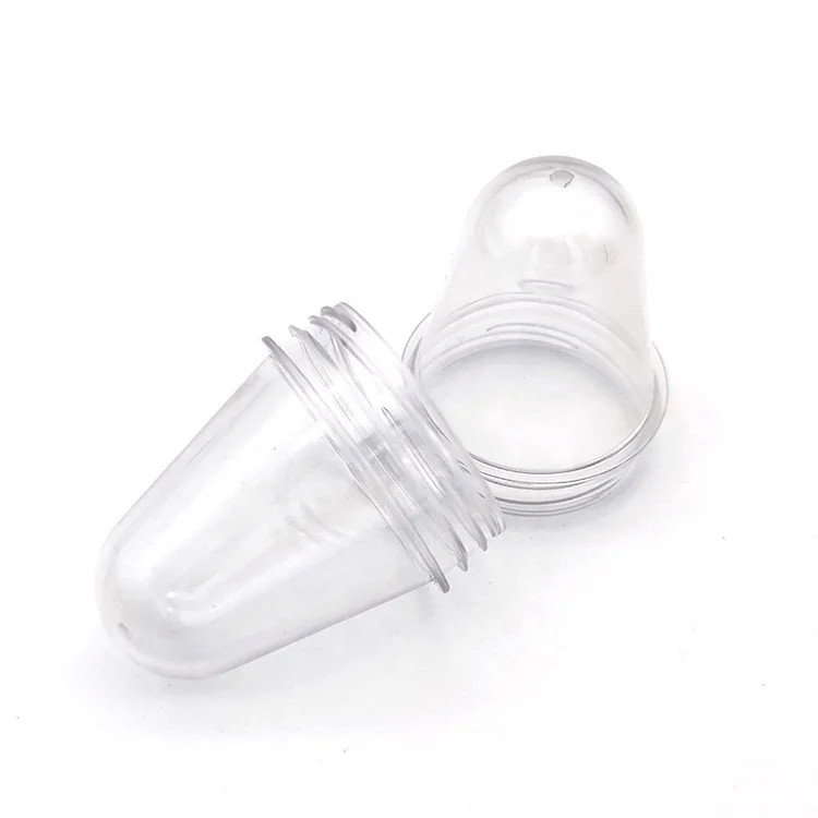 Factory custom mould with anti-theft cover 56mm neck size 24g bottle jar plastic PET preform