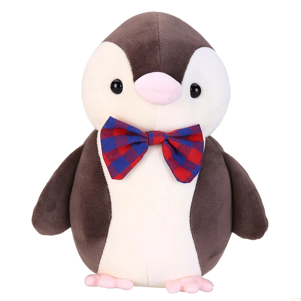 2022 New Lovely Toys OEM Stuffed Christmas Baby Girl Penguin Soft Plush Toy Cute Penguin For Baby girl