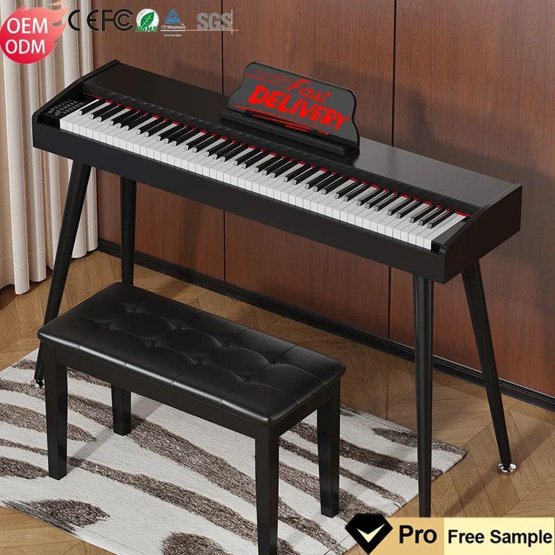 Professional Custom Digital Piano Studio Keyboard Professional Piano Usb 88 Key Hammer Action Keyboards Music Electronic Piano