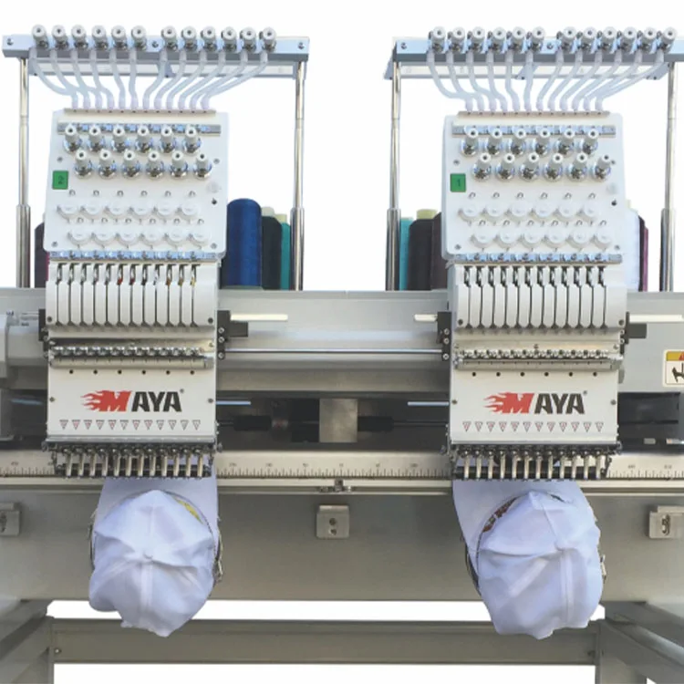 Factory Direct Sales Multi-function Industrial Maya Three-head Type Embroidery Machine Computerized Brother