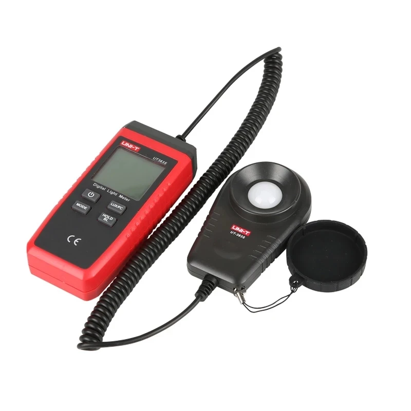 UNI-T UT383S Digital Light Meter Lux / FC Meters Luminometer Photometer 200,000 Lux Luminometer Photometer Measure Tester