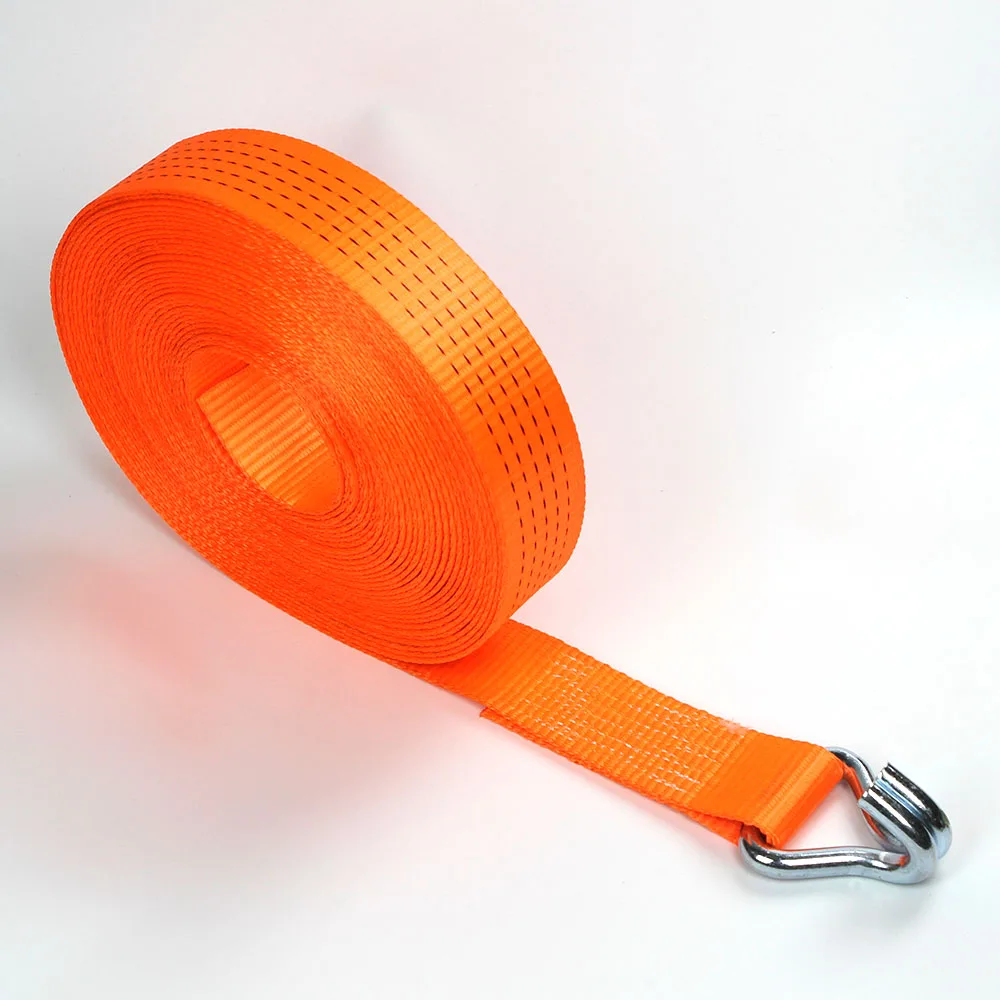 Ropenet  Factory Supply CE certified Truck Cargo lashing strap heavy duty ratchet tie down strap