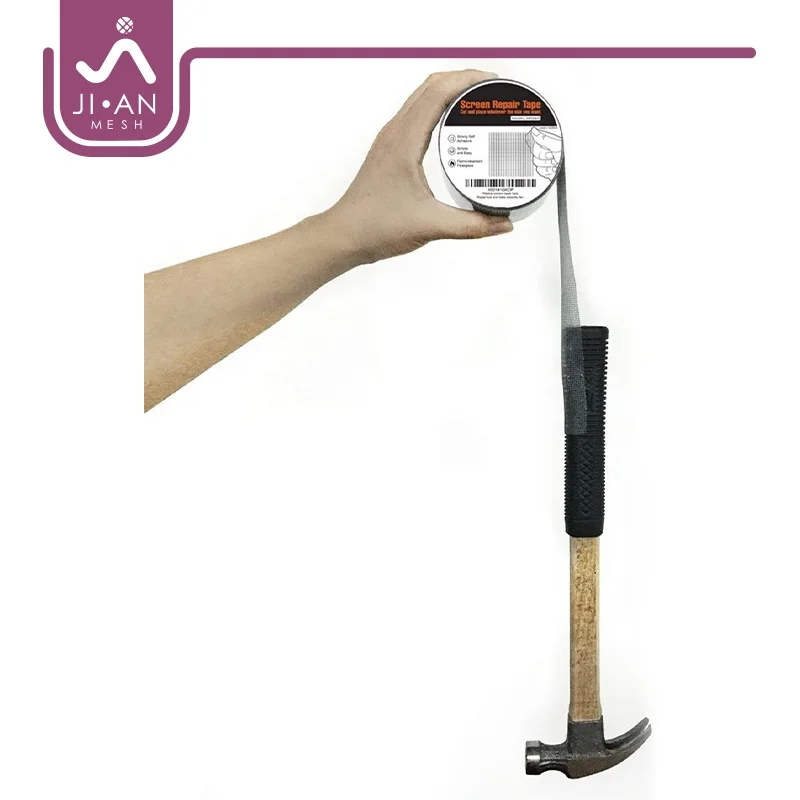 window screen repair tape kit self adhesive fiberglass mesh screen mending tape gray mosquito net repair window door screen net