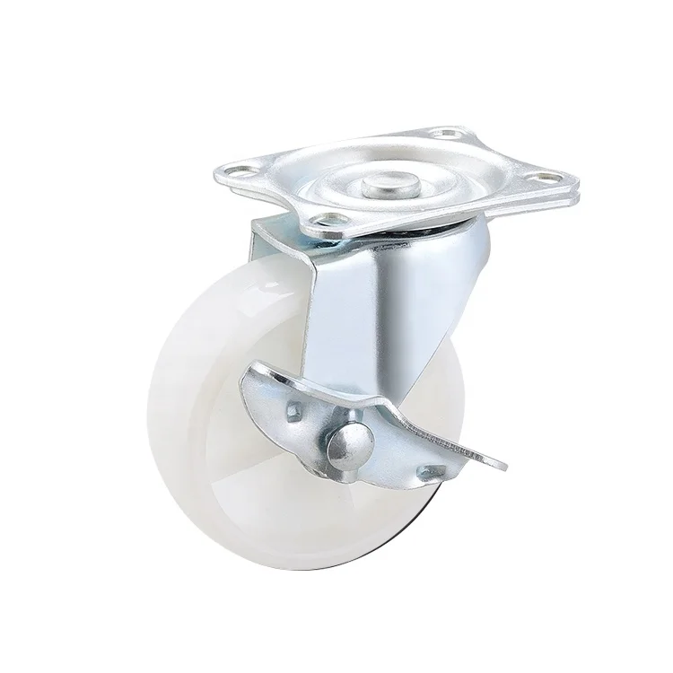 2 дюйма светлая обязанность салонная тележка PP самоустанавливающееся колесо