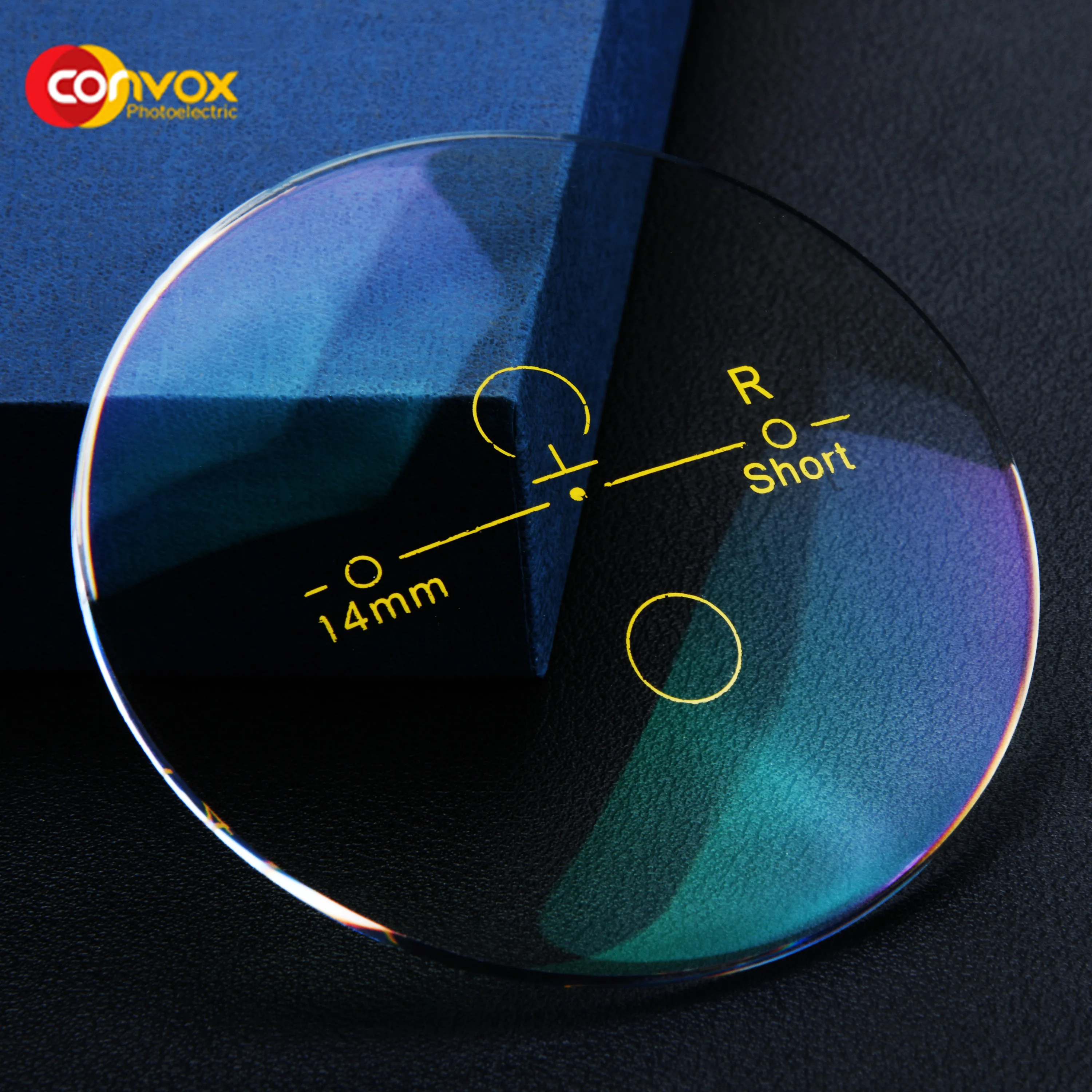 CONVOX Korean Joint Venture 1.56 Hmc Progressive Super Hydrophobic Spectacle Lentes Opticos Lenses Manufacturer
